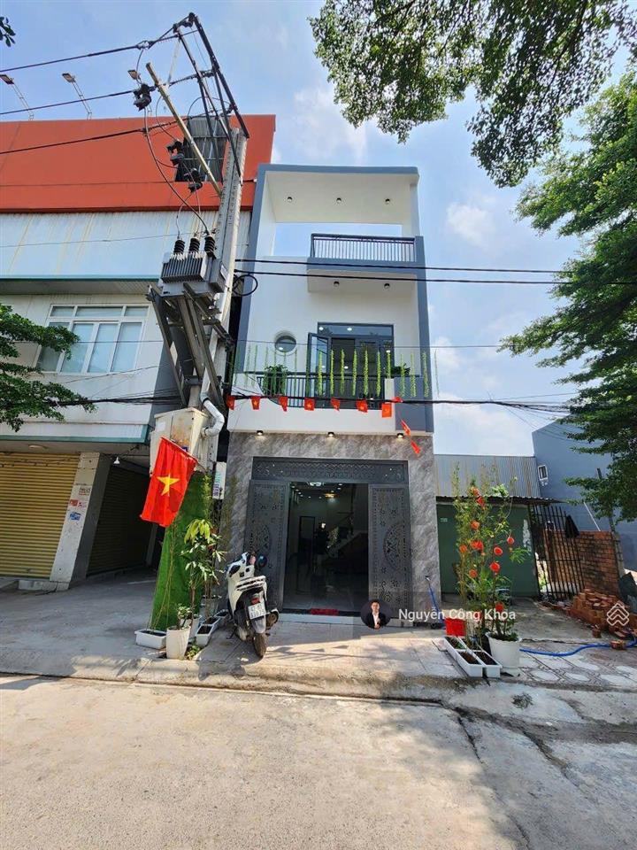 Bán nhà 1t1l mới 99%, sân ô tô, phòng ngủ dưới, gần chợ thành nam, p. an phú, tp. thuận an