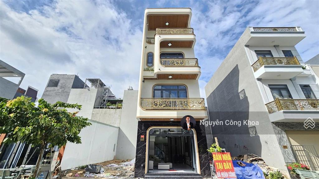 Bán nhà 1t3l, hoàn công, 4 phòng ngủ, gần go dĩ an và làng đại học, p. đông hòa, tp. dĩ an