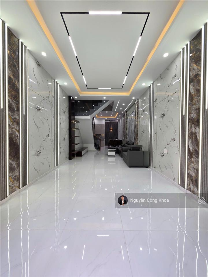 Bán vội nhà 1t2l hoàn công, 4 phòng ngủ, kdc đẹp gần chợ phú phong, p. bình chuẩn, tp. thuận an