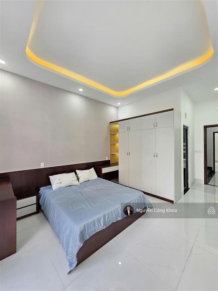 Bán vội nhà 1t2l hoàn công, 4 phòng ngủ, kdc đẹp gần chợ phú phong, p. bình chuẩn, tp. thuận an