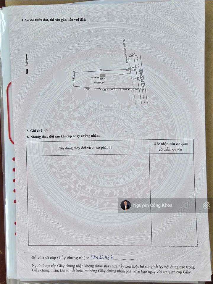 Bán nhà 89,7m2, sân rộng, 2 phòng ngủ, gần go, p. đông hòa, tp. dĩ an