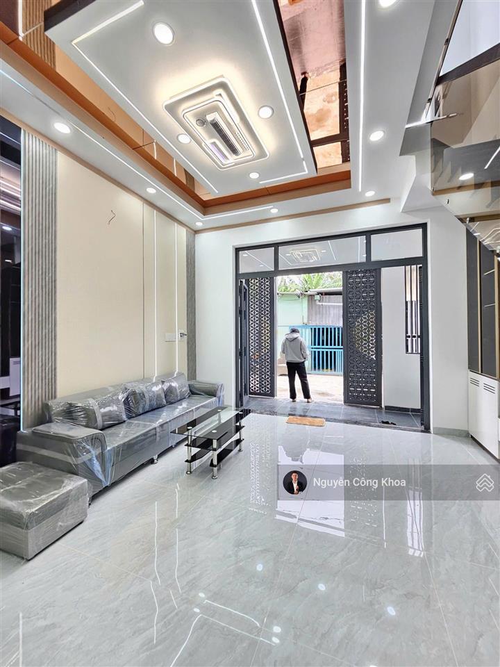 Bán nhà 1t1l hoàn công, 3 phòng ngủ, full nội thất, gần ngã tư bình trị, p. tân hạnh, tp. biên hòa