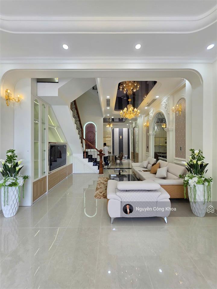 Bán nhà 1t2l hoàn công, 5x16m, 4 phòng ngủ, kdc gần visip 1, p.an phú, tp.thuận an