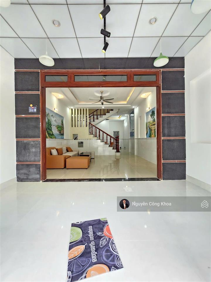 Bán nhà 1t 1l ngang 5m, full nội thất, gần chợ phú phong 300m, p. bình chuẩn, tp. thuận an