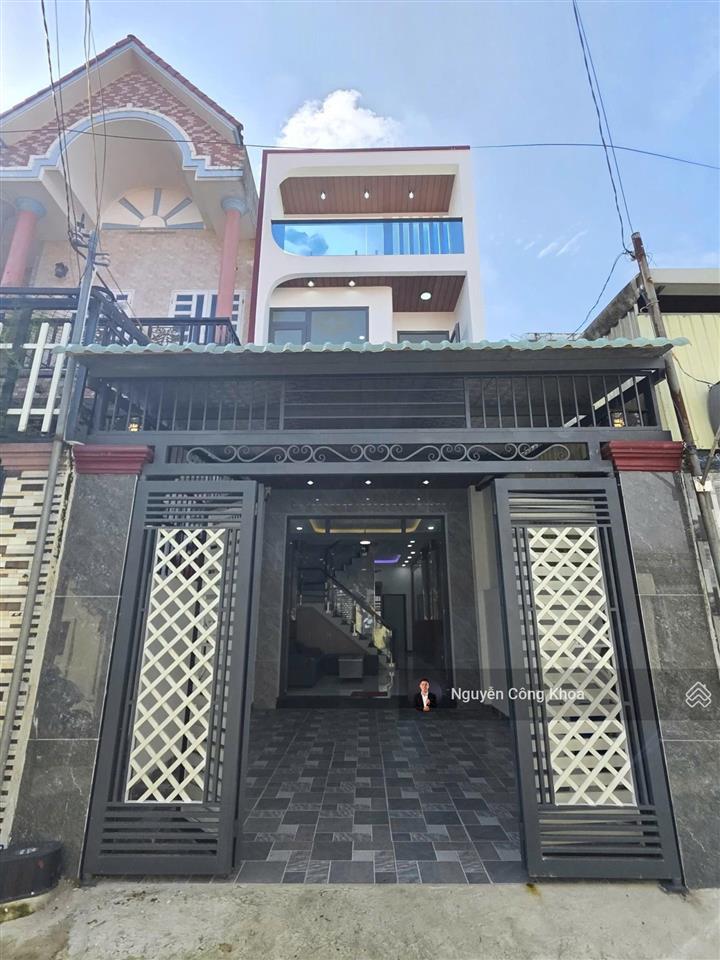 Bán nhà 1t1l hoàn công, sân ôtô, 3 phòng ngủ, gần làng đại học thủ đức, p. bình an, tp. dĩ an