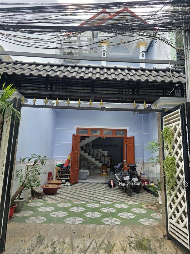 Bán nhà 1t1l rẻ, 5x19,1m, sân ôtô, 3 phòng ngủ, gần ngã tư miếu ông cù, p. bình chuẩn, thuận an