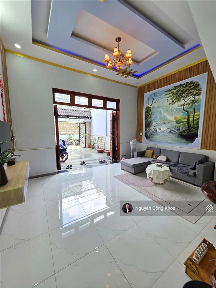 Bán nhà 1t1l rẻ, 5x19,1m, sân ôtô, 3 phòng ngủ, gần ngã tư miếu ông cù, p. bình chuẩn, thuận an