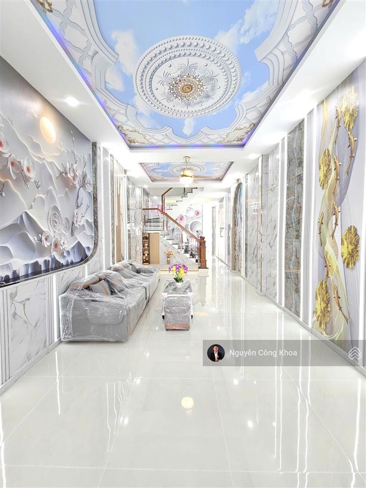 Bán nhà 86,7m2, sân ô tô, 3 phòng ngủ, gần giáo xứ bà trà 700m, p. bình chuẩn, tp. thuận an