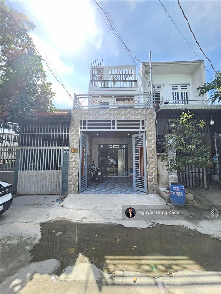 Bán nhà 86,7m2, sân ô tô, 3 phòng ngủ, gần giáo xứ bà trà 700m, p. bình chuẩn, tp. thuận an
