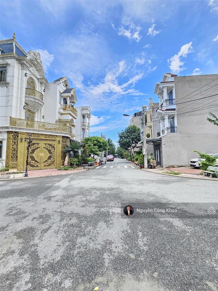 Bán đất sổ riêng, 2 mặt tiền, 5x18,8m, kdc gần ngã tư chiêu liêu 1km, p. tân bình, tp. dĩ an