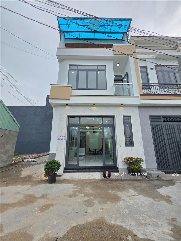 Bán nhà 1t1l, 2 mặt tiền, hoàn công, 3 phòng ngủ, gần vòng xoay cầu hang, p. bửu hòa, tp. biên hòa