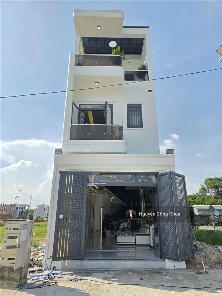 Bán nhà 1t2l full nội thất, 4 phòng ngủ, kdc gần vòng xoay kim hằng, p. tân hiệp, tp. tân uyên