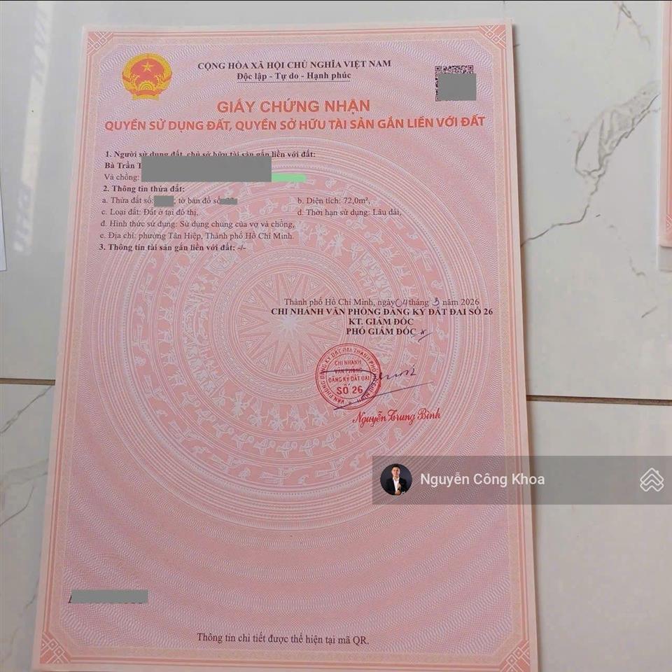 Bán nhà 1t2l full nội thất, 4 phòng ngủ, kdc gần vòng xoay kim hằng, p. tân hiệp, tp. tân uyên