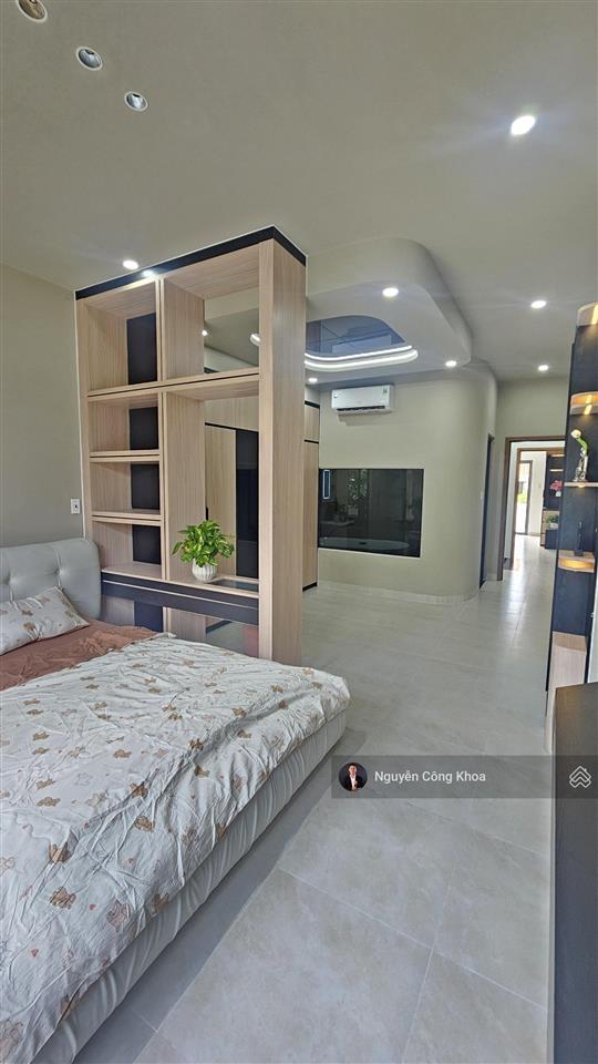 Bán nhà 1t2l mẫu đẹp, hoàn công, 3 phòng ngủ, kdc gần chợ phú phong, p. bình chuẩn, tp. thuận an