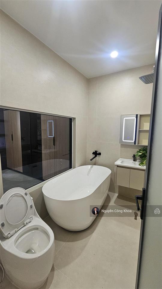 Bán nhà 1t2l mẫu đẹp, hoàn công, 3 phòng ngủ, kdc gần chợ phú phong, p. bình chuẩn, tp. thuận an