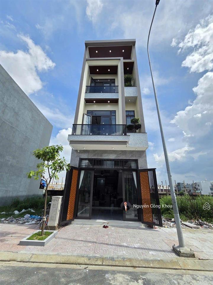 Bán nhà 1t2l hoàn công, sân ôtô, 3 phòng ngủ, kdc gần ngã 6 an phú, p. an phú, tp. thuận an