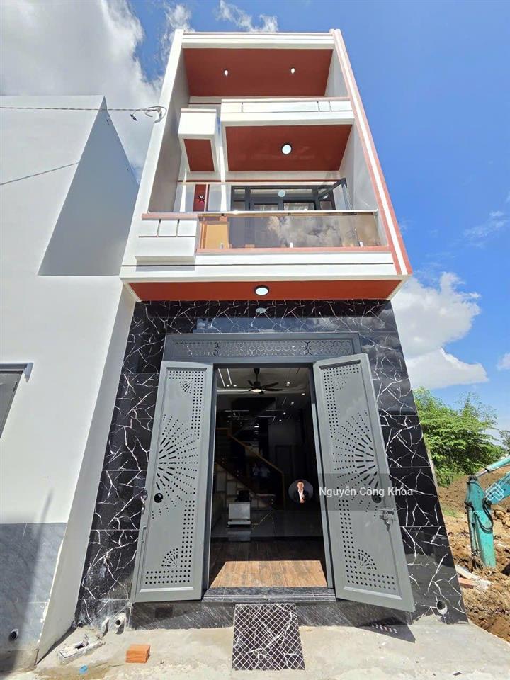 Bán nhà 1t1l hoàn công, 3 phòng ngủ, gần ngã tư bình trị 2km, p. tân hạnh, tp. biên hòa