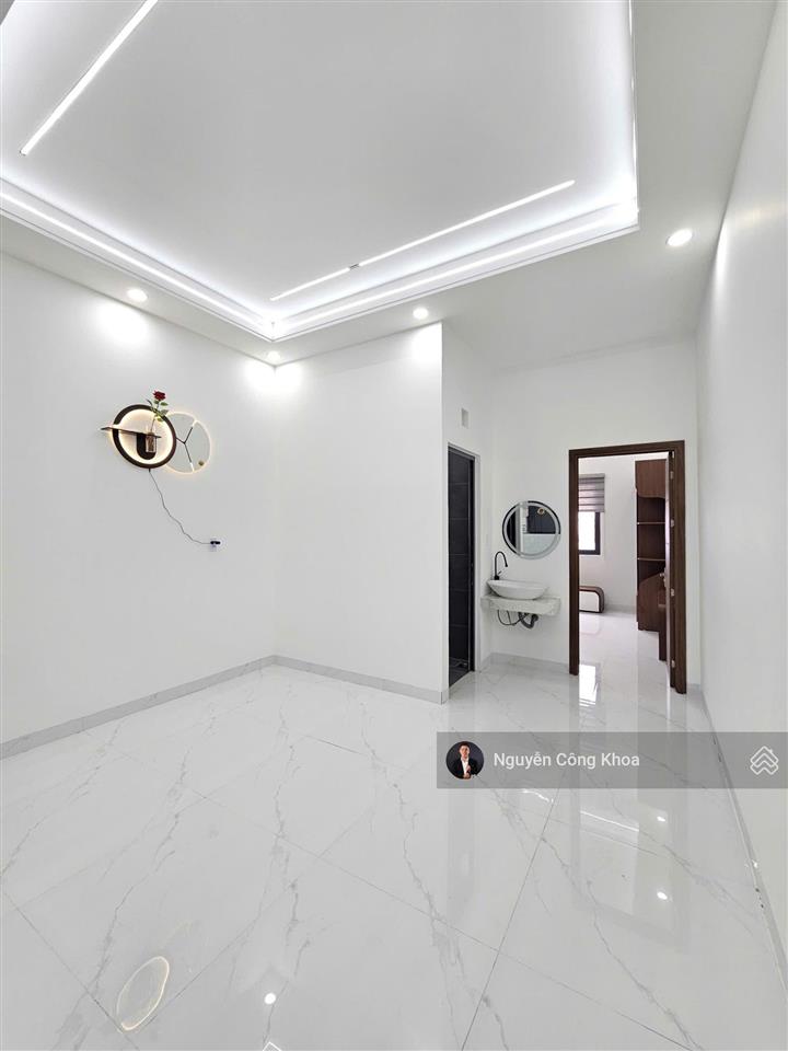Bán nhà 1t1l 1 tum hoàn công, 4 phòng ngủ, 78.2m2, gần chợ phú phong, p. bình chuẩn, tp. thuận an