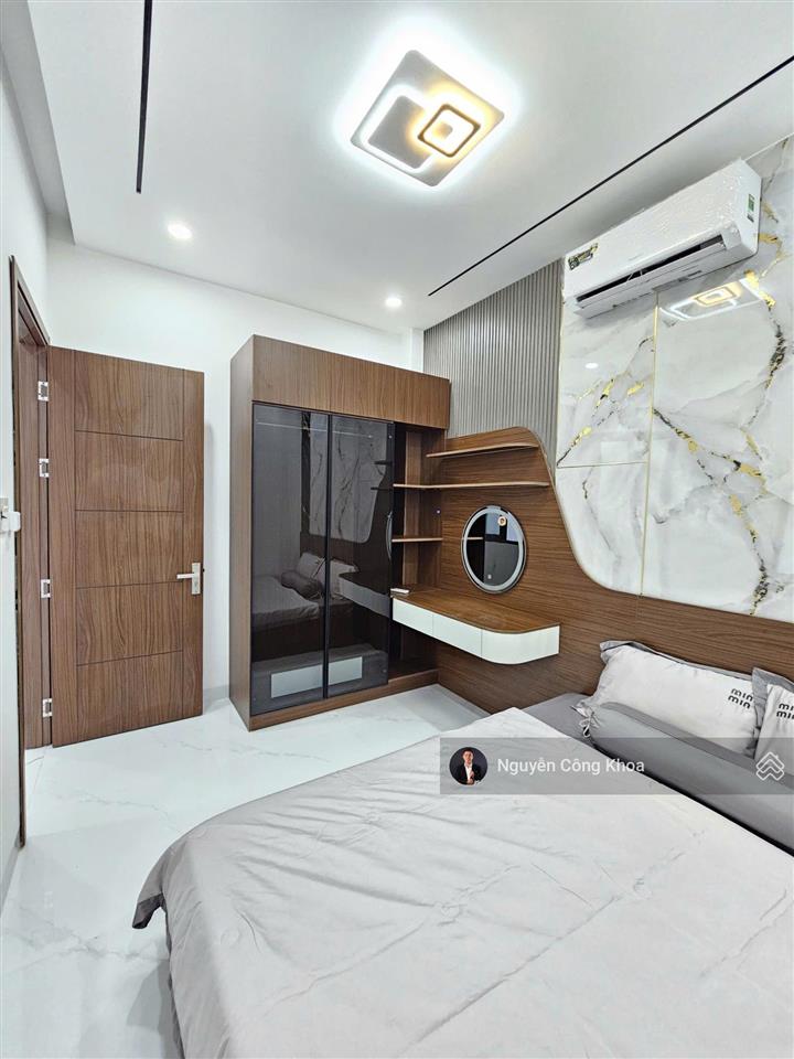 Bán nhà 1t1l 1 tum hoàn công, 4 phòng ngủ, 78.2m2, gần chợ phú phong, p. bình chuẩn, tp. thuận an