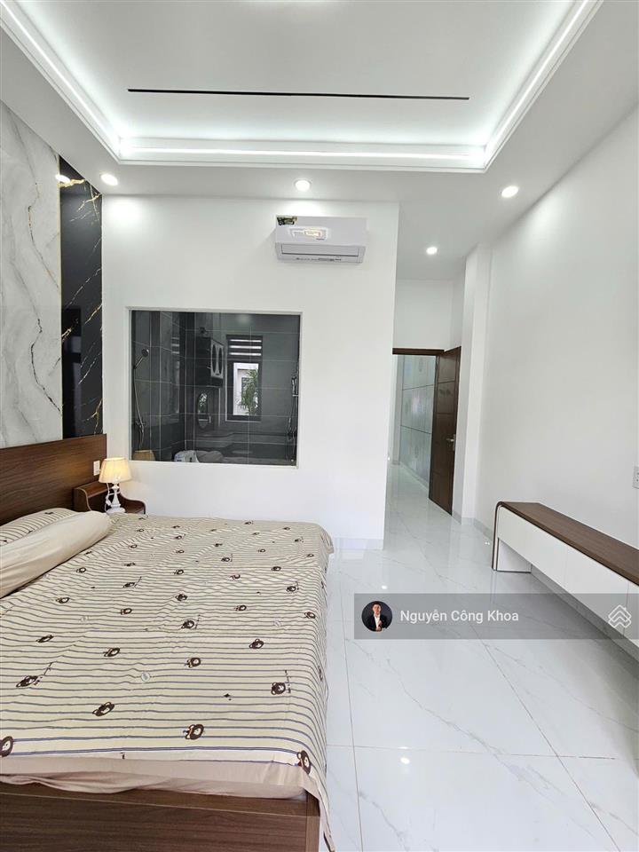 Bán nhà 1t1l 1 tum hoàn công, 4 phòng ngủ, 78.2m2, gần chợ phú phong, p. bình chuẩn, tp. thuận an