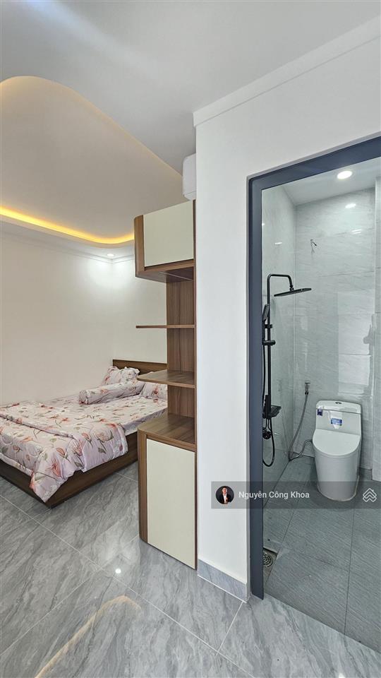Bán nhà cấp 4 gác đúc, sân sau rộng, full nội thất, gần kdl hố lang, p. tân bình, tp. dĩ an