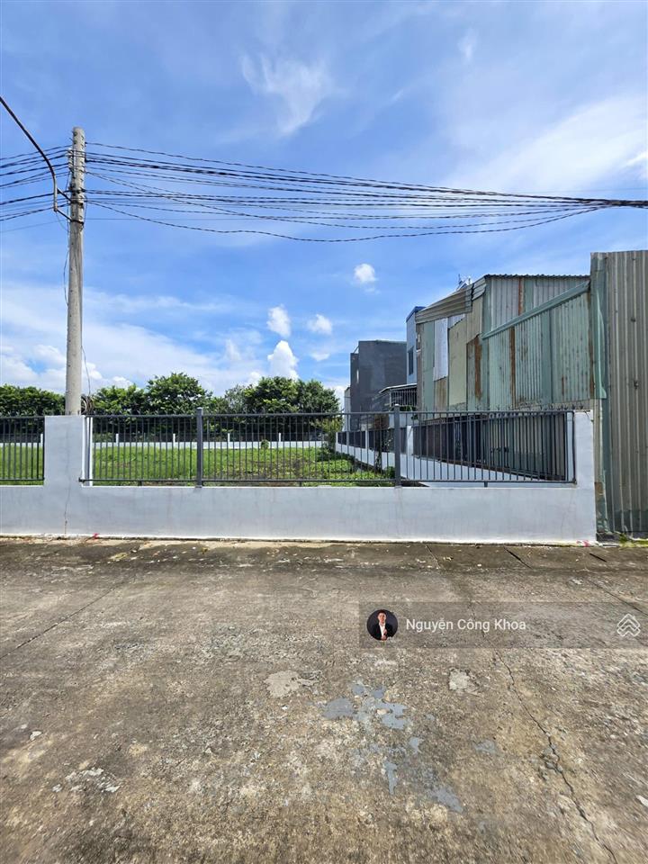 Bán đất sổ riêng, ngang 5x19,8m, 1,27 tỷ tl, gần chợ tân ba, p. thạnh phước, tp. tân uyên