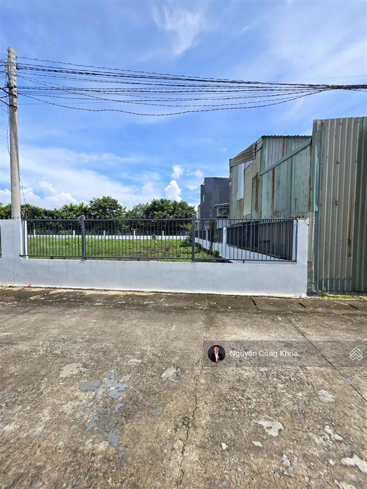 Bán đất sổ riêng, ngang 5x19,8m, 1,27 tỷ tl, gần chợ tân ba, p. thạnh phước, tp. tân uyên