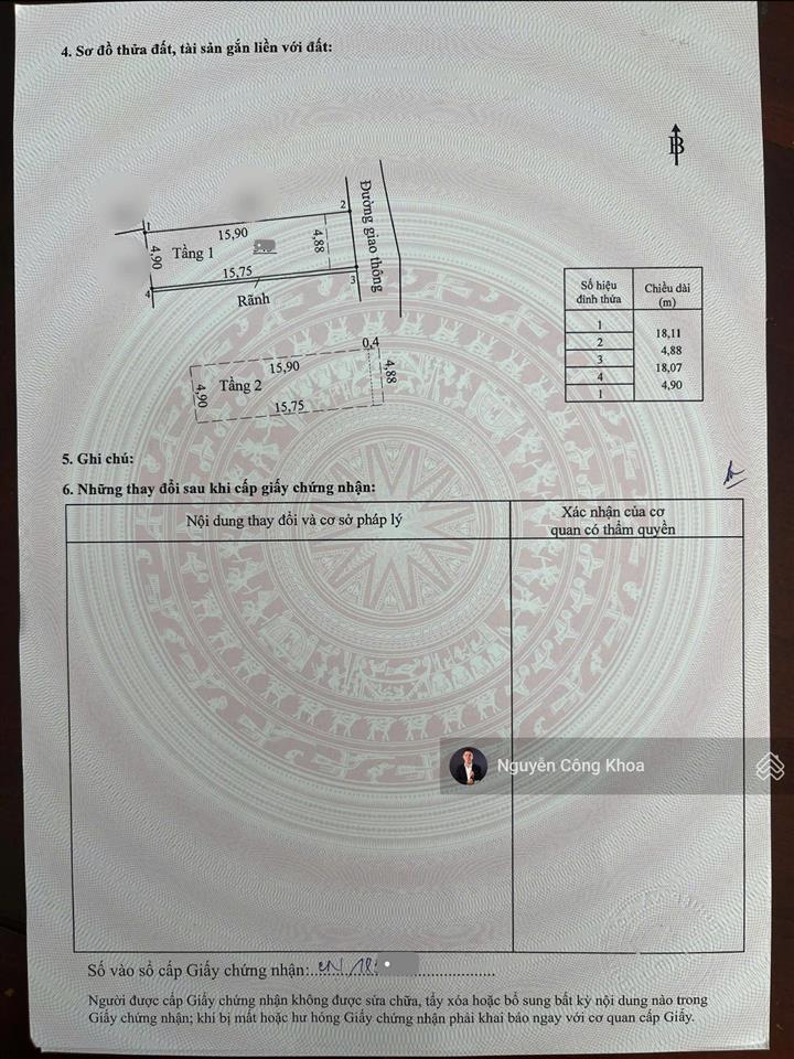 Bán nhà 1t1l hoàn công, sân ô tô, 88m2, 3 phòng ngủ, gần chợ đồn 500m, p. bửu hòa, tp. biên hòa