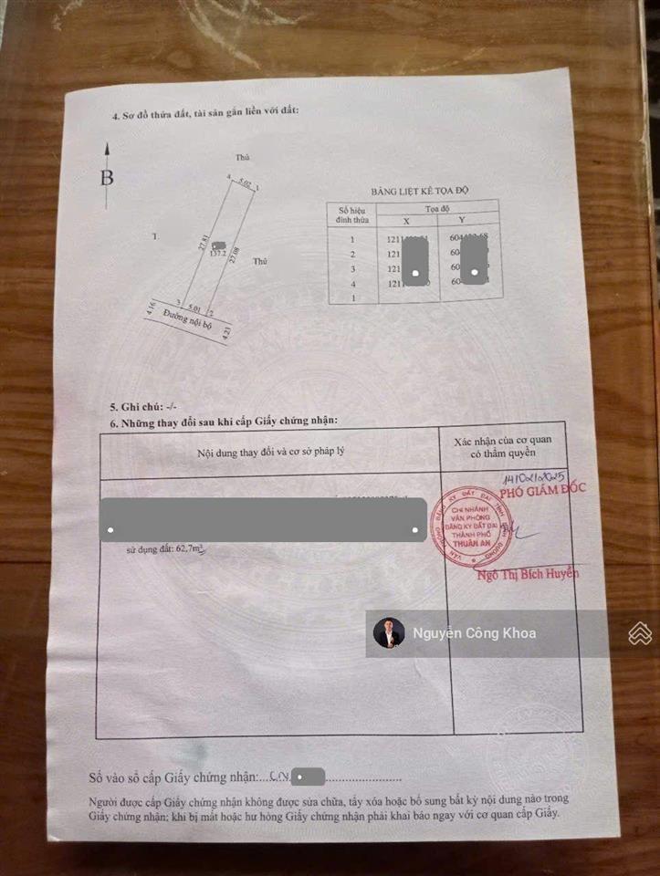 Bán đất rẻ, 5x27m, xây tự do, gần ngã tư đất thánh 500m, p. thuận giao, tp. hồ chí minh
