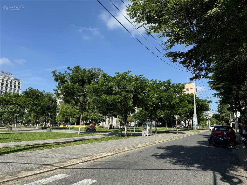 Lô đất đẹp 2 mặt tiền trước sau đường lê thước, gần công viên hồ nghinh  biển mỹ khê gía đầu tư