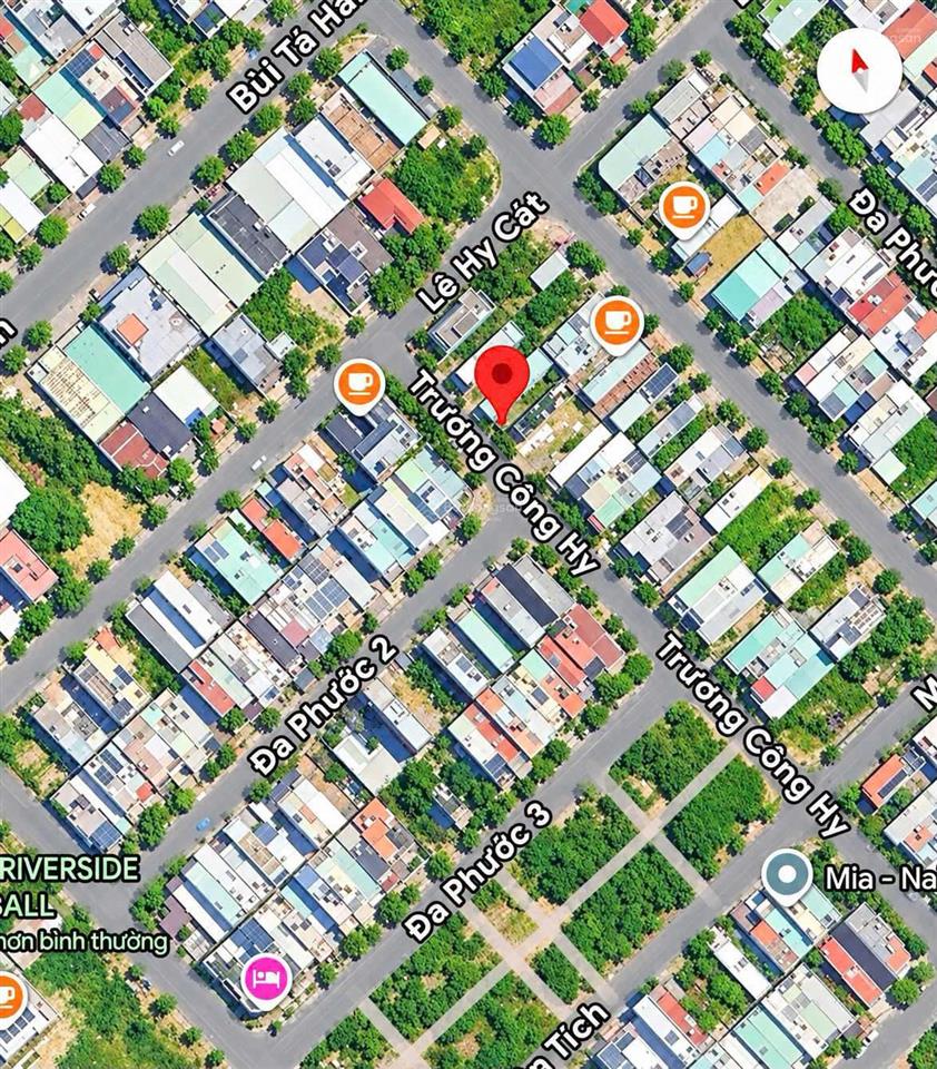Bán nhanh lô đất đẹp trương công hy 105m² sát sông khu nam việt á  giá rẻ