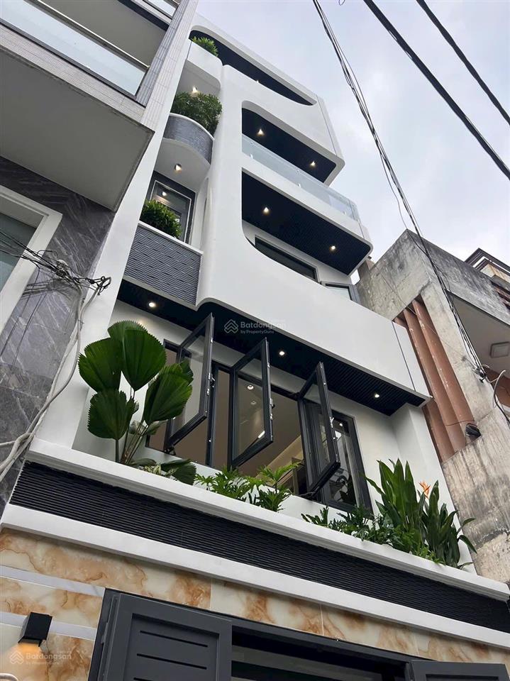 Nhà lê văn quới hẻm ô tô tránh nhau, dt 4x14.5m 4tấm, nội thất cao cấp thang máy, giá 8tỷ750 tl