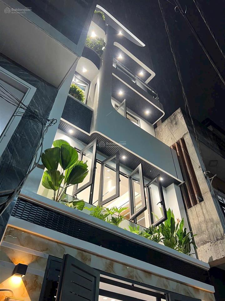 Nhà lê văn quới hẻm ô tô tránh nhau, dt 4x14.5m 4tấm, nội thất cao cấp thang máy, giá 8tỷ750 tl