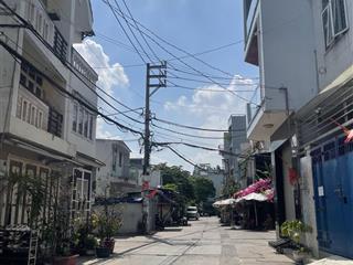 Nhà hẻm xe hơi 8m tân hoà đông, dt 4x20m trệt 2 lầu sân thượng có sân đậu ô tô. giá 7.9tỷ tl