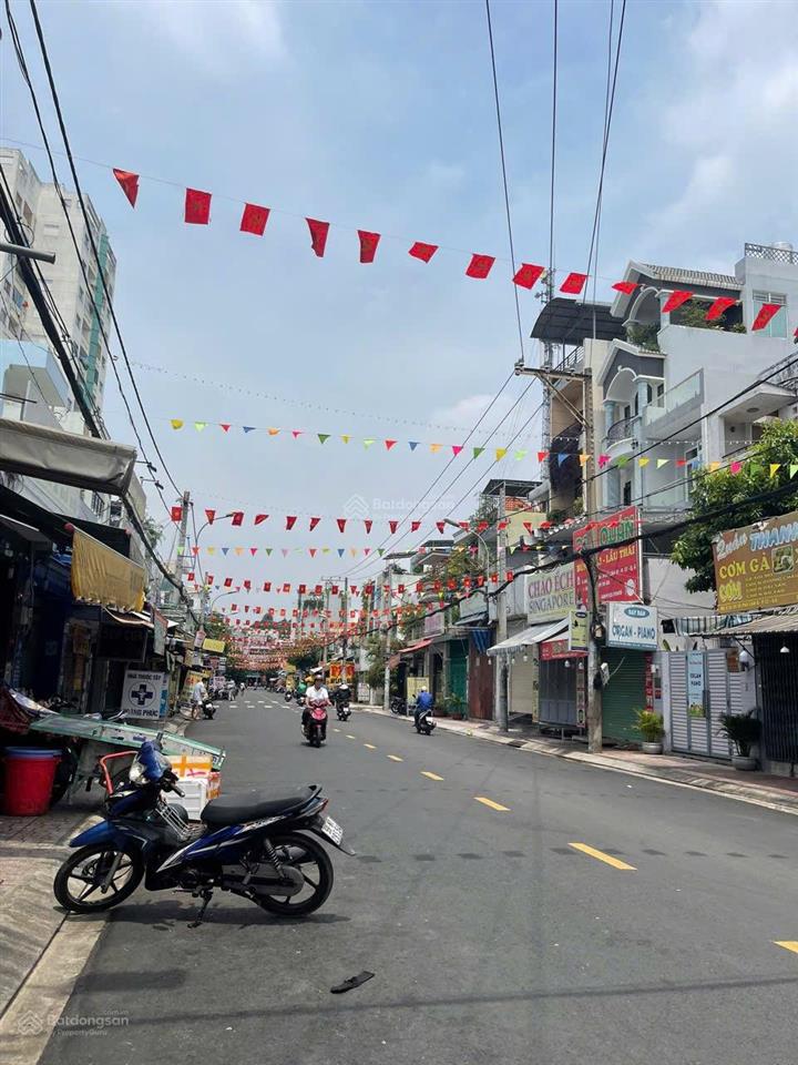 Nhà mặt tiền kinh doanh khu ăn uống cư xá b, dt 4x21m đang cho thuê 18.5tr/tháng. giá 12.8tỷ tl