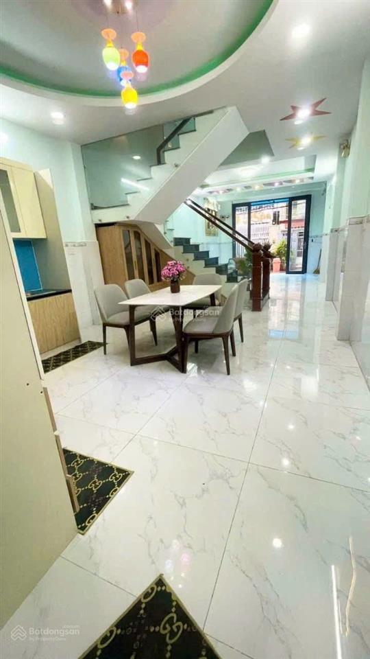 Cho thuê nhà nguyên căn hẻm xe hơi tân hòa đông, 4.5x17m trệt lửng 2 lầu st 7pn 6wc. giá 17 triệu