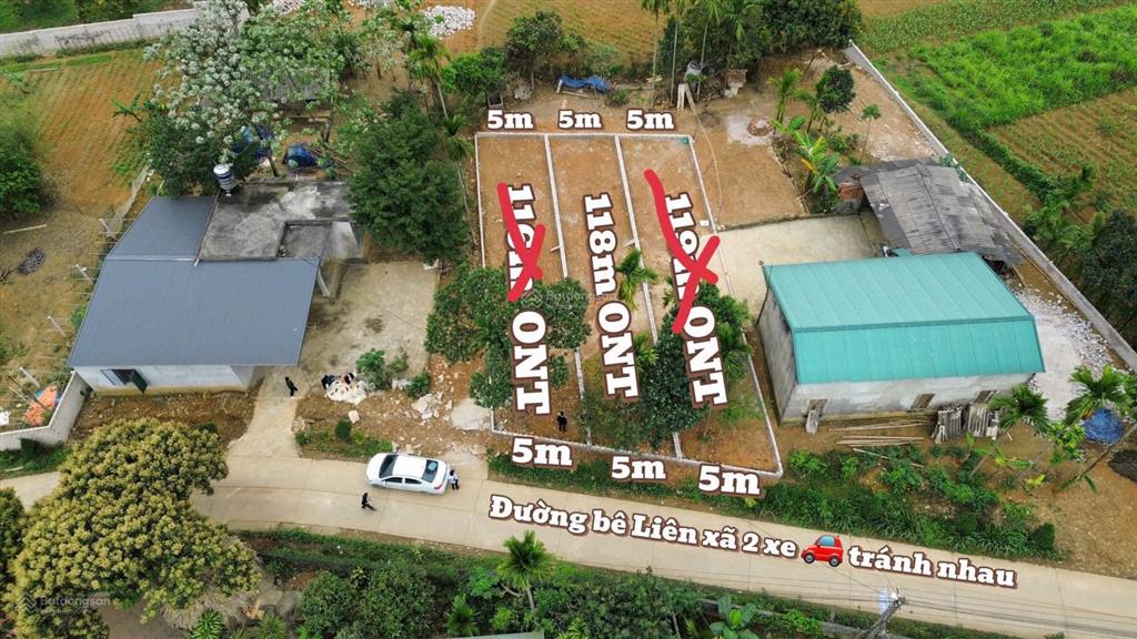 Bán lô đất tại trục chính thanh cao diện tích 118m2 full ont  cách ql21a chỉ 150m, kinh doanh
