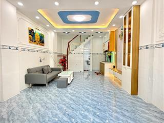 Nhà đẹp 40m2, hẻm thông, cách mặt tiền 30m đường ba đình p9 q8