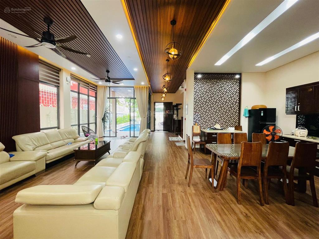 Biệt thự 378m² trung tâm vịnh biển đà nẵng 6pn, hồ bơi, giá 32 tỷ