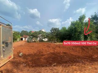195triệu. 5x70 350m2 100m2 thổ cư. mặt tiền bê tông quy hoạch 12m