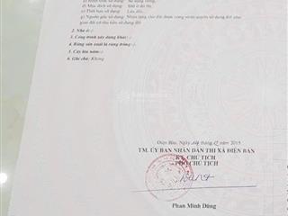 Chính chủ chào bán lô bê tông kp hà my trung, điện dương (cũ) ph điện bàn đông (mới) 125m2. 1tỷ4