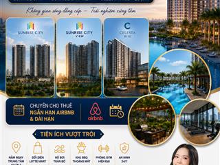 Cho thuê căn hộ chung cư đẹp tại sunrise city view, 18 triệu vnd, 76 m2