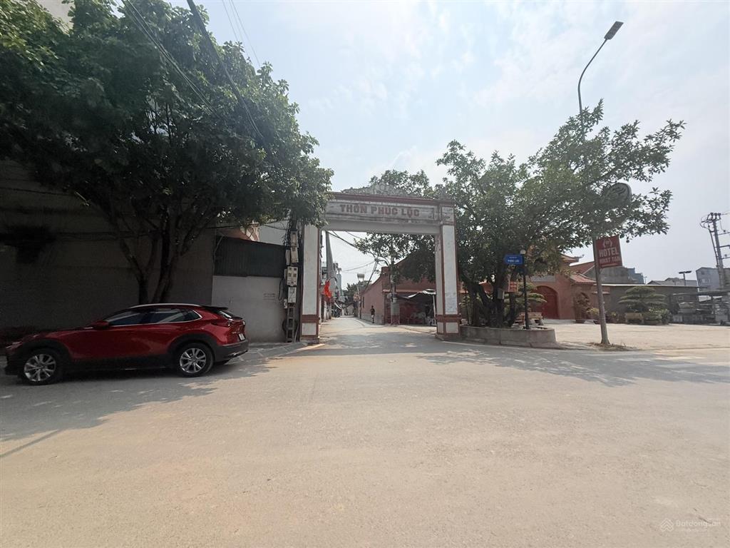 Bán lô góc 50m gần khu vườn đào phúc lộc, đông anh | tài chính 5 tỷ xíu  hàng hiếm khu trung tâm