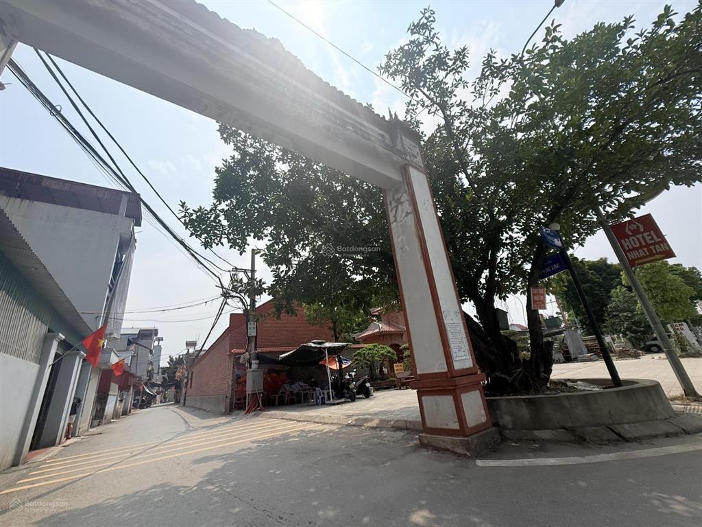 Bán lô góc 50m gần khu vườn đào phúc lộc, đông anh | tài chính 5 tỷ xíu  hàng hiếm khu trung tâm