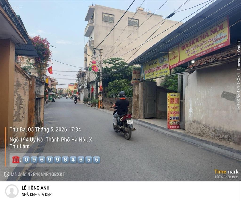 Kính nỗ uy nỗ, đông anh | 71,3m đất đẹp trung tâm xã thư lâm