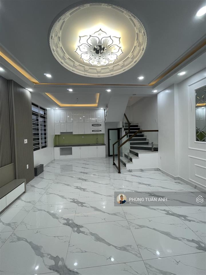 Nhà đẹp lô góc xây mới 43m2 x 4 tầng, 2 mặt thoáng, gần mặt đường đà nẵng cống hộp cầu hoàng gia