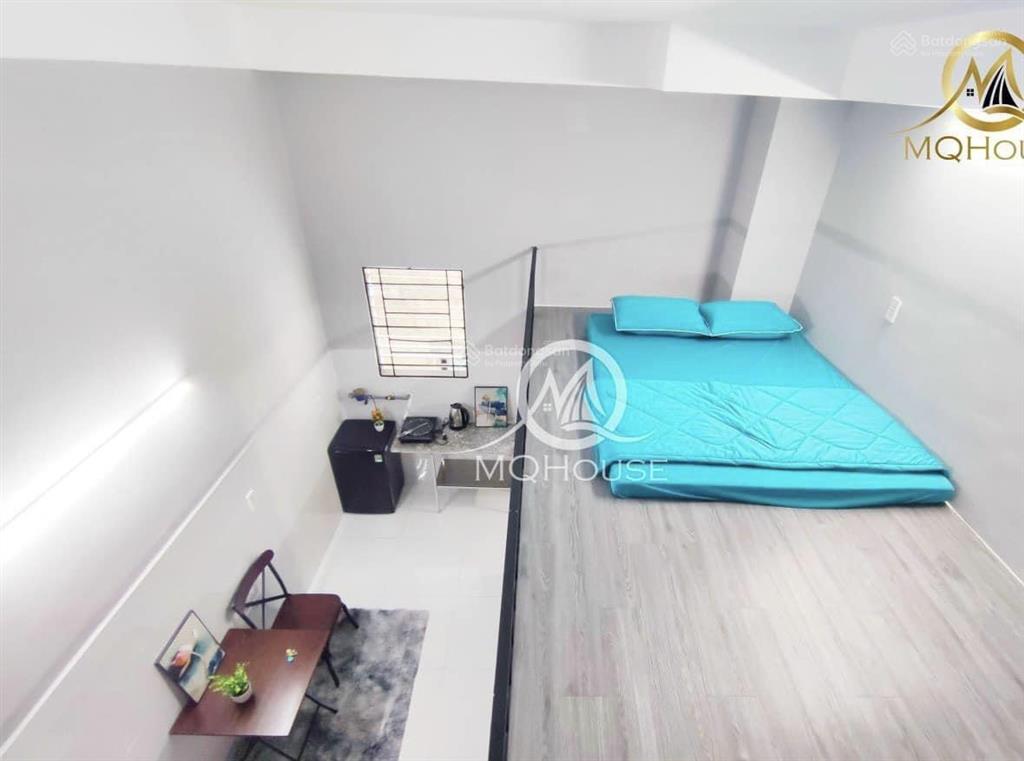 Phòng trọ mới xây giá tốt đầy đủ tiện nghi, gác cao 2m, gần cầu lê văn sỹ