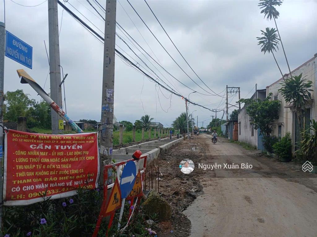 Chính chủ cần bán rẻ 91,8m2 hxh đường nguyễn văn thời, giá 2tỷ150 tl lộc.  0909 805 ***