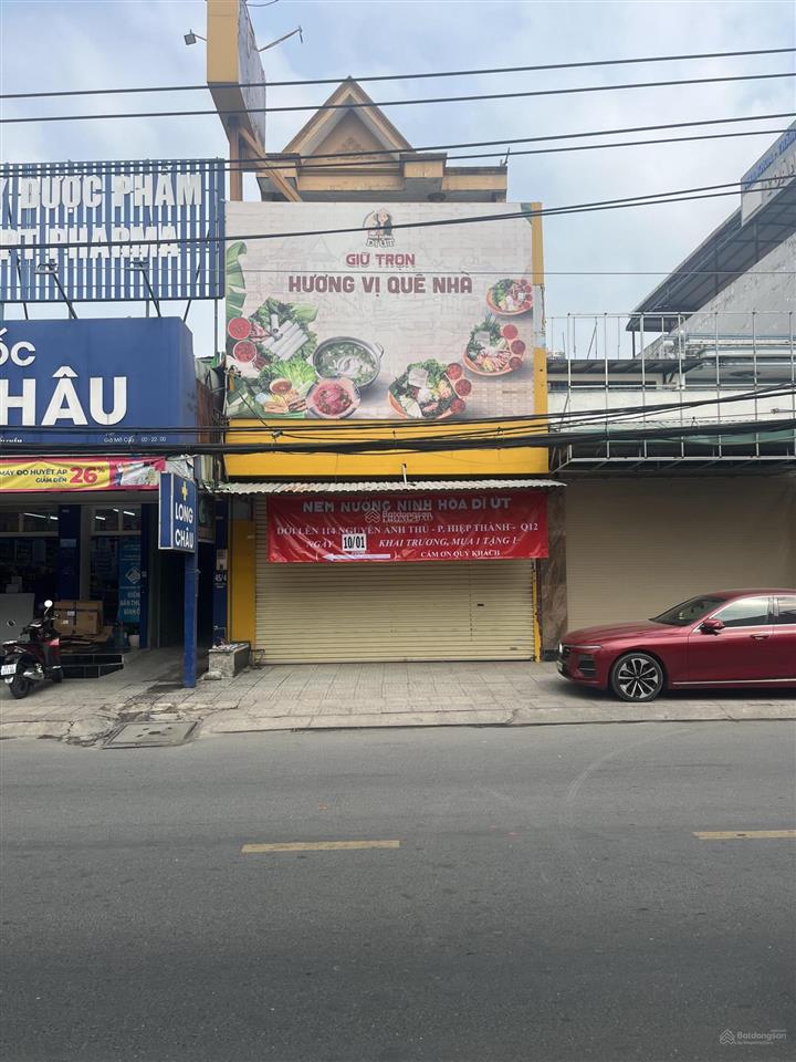 Bán nhà mặt tiền nguyễn ảnh thủ, q12, 6x30m, giá 21,5 tỷ, địa chỉ rõ ràng.