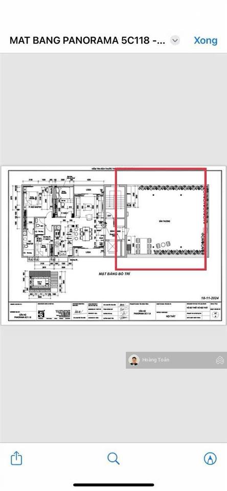 Bán căn hộ the panorama  phú mỹ hưng  quận 7 dt 242m2. giá 18.7 tỷ 
